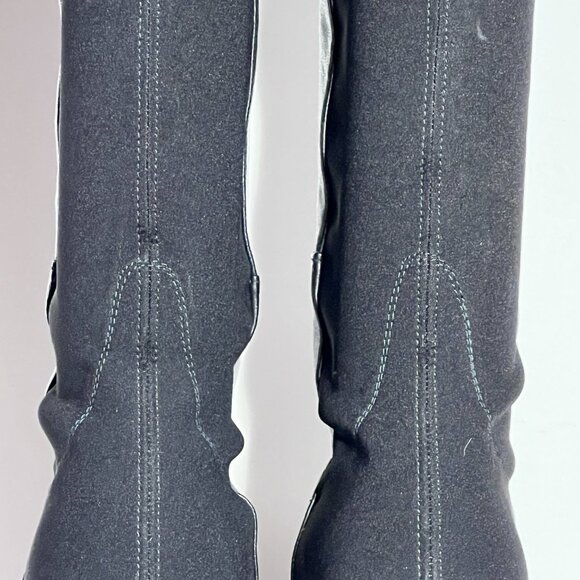 Stuart Weitzman Black Over the Knee 50/50 High Heel Boot Sz 8 - Picture 8 of 15